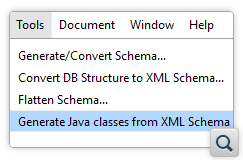 Generate Java Classes from XSD