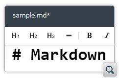 Toolbar Actions to Insert Markup