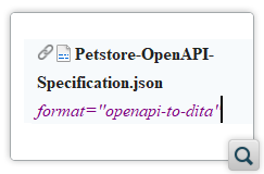 Dynamically Convert OpenAPI Documents to DITA During Publishing
